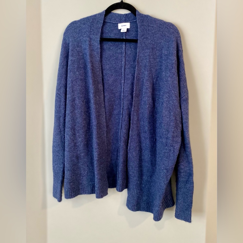 Old Navy-size small (S) navy blue knit cardigan